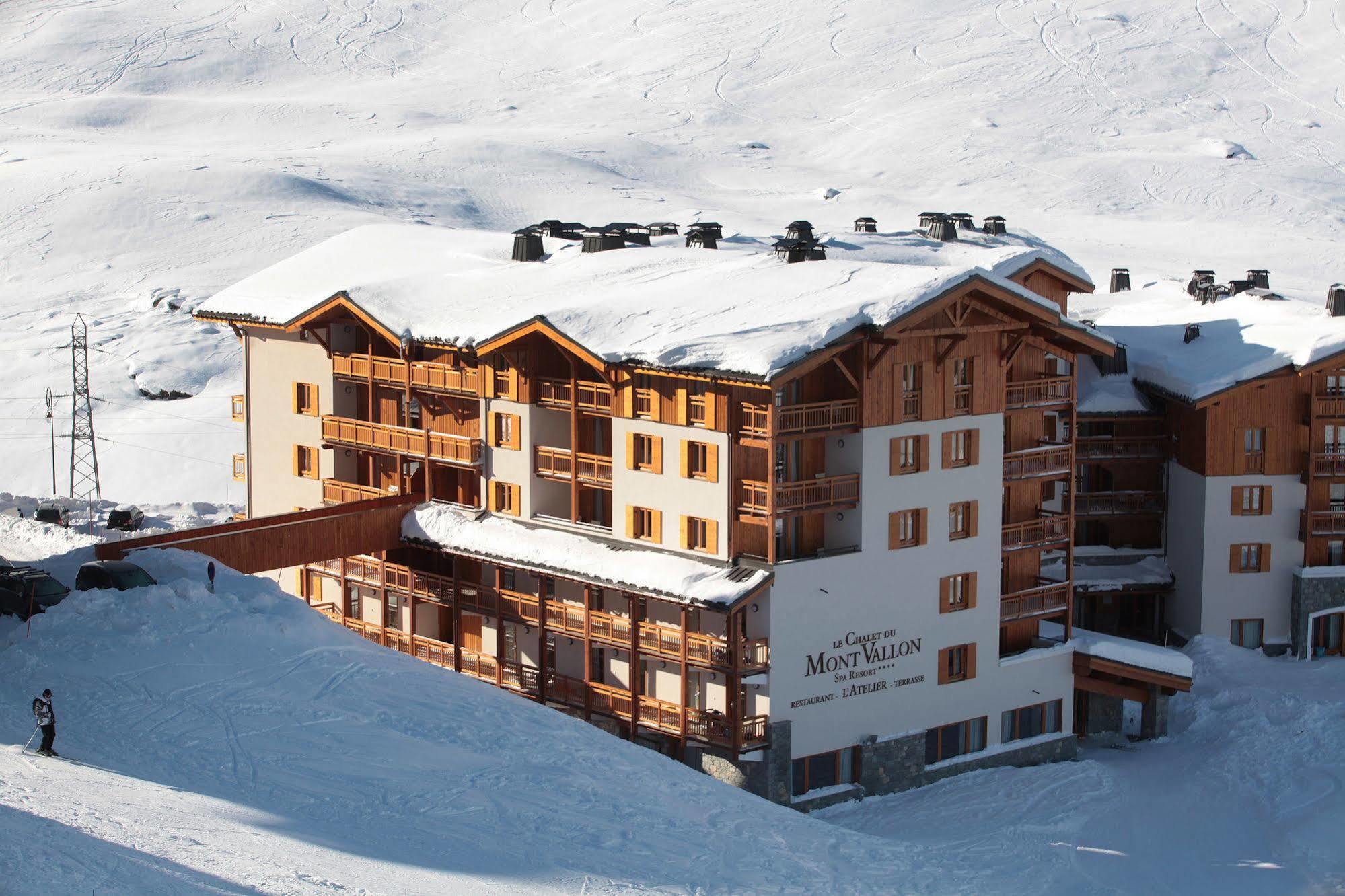 Le Chalet Du Mont Vallon Spa Resort Les Menuires Luaran gambar