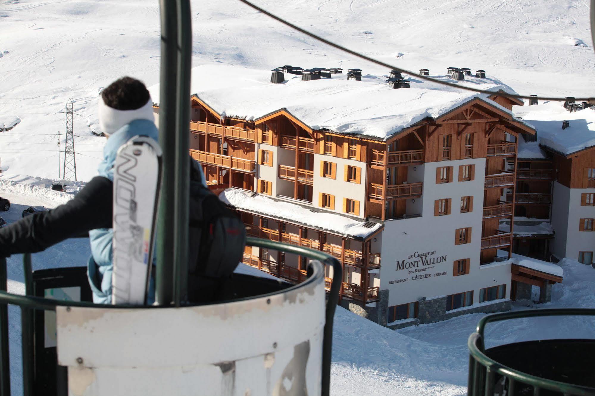 Le Chalet Du Mont Vallon Spa Resort Les Menuires Luaran gambar