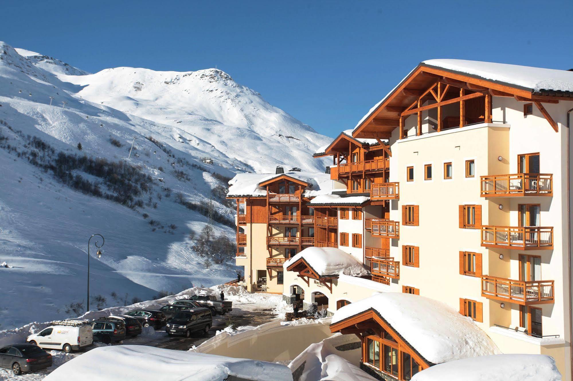 Le Chalet Du Mont Vallon Spa Resort Les Menuires Luaran gambar