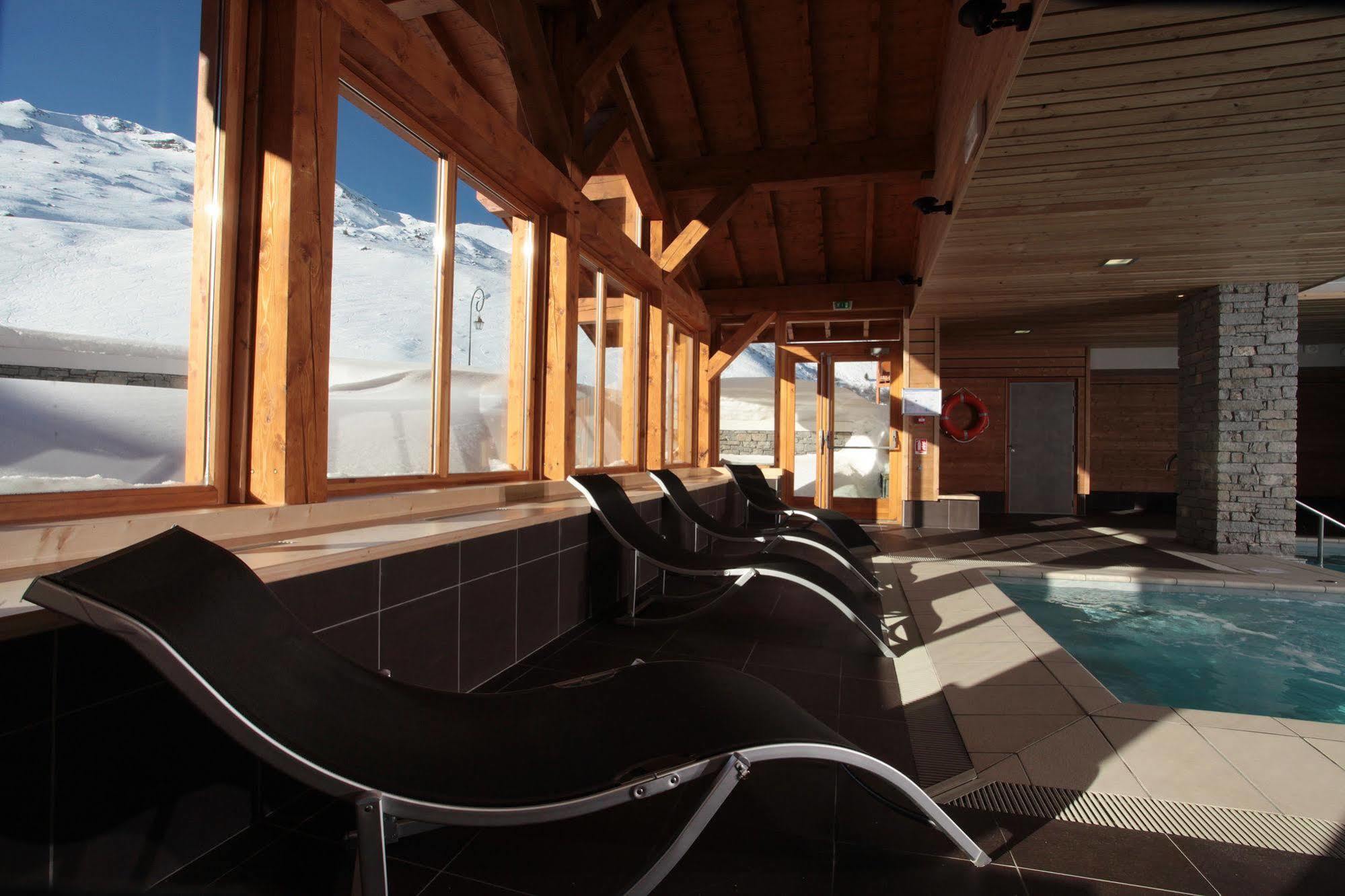 Le Chalet Du Mont Vallon Spa Resort Les Menuires Luaran gambar