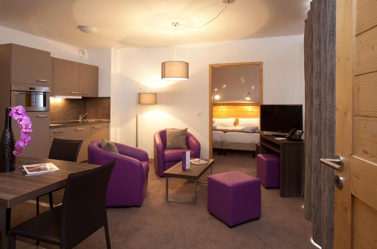 Le Chalet Du Mont Vallon Spa Resort Les Menuires Luaran gambar